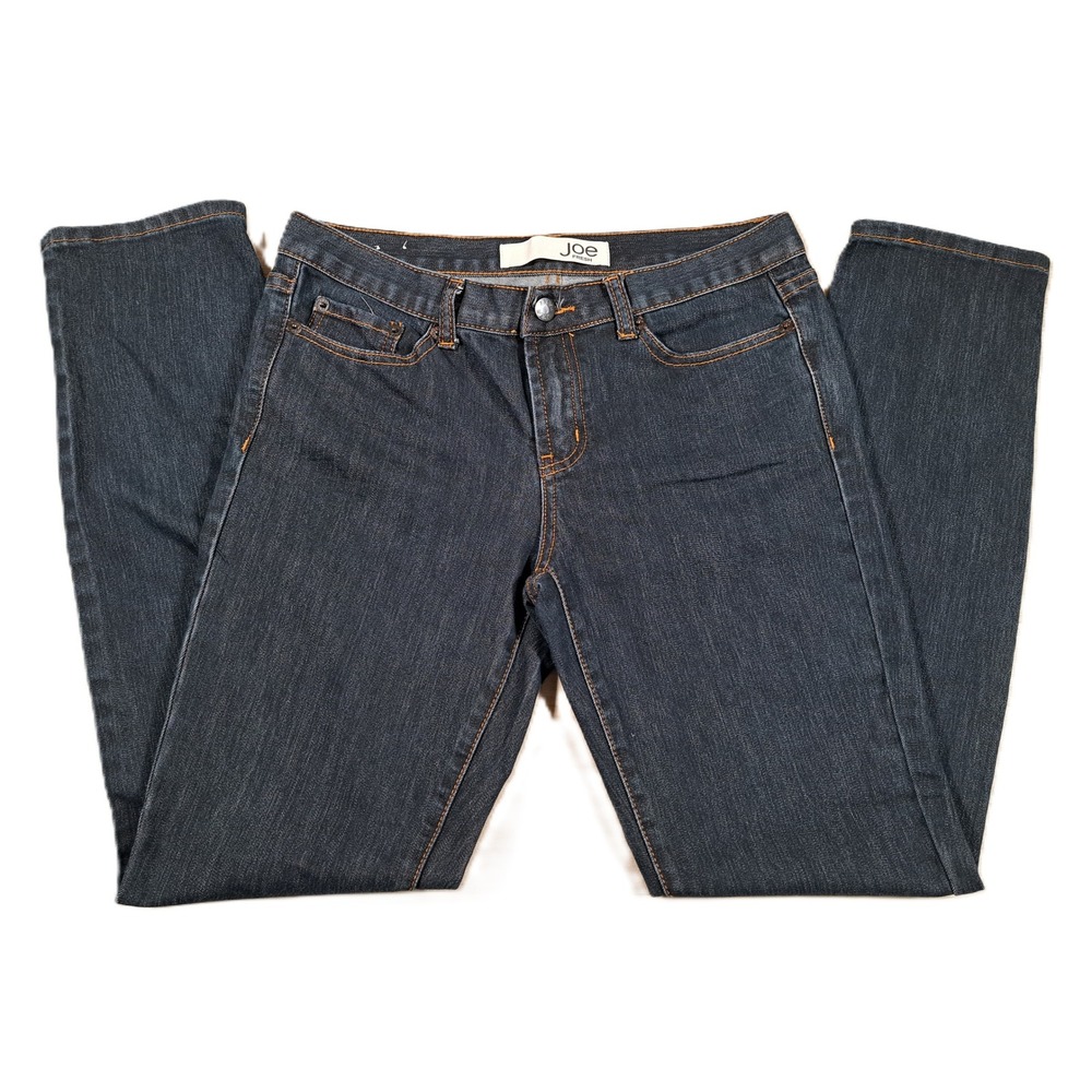 Joe Fresh Women Slim Leg Dark Wash Indigo Stretch Denim Jeans Size 4